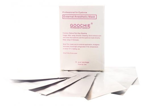 Фирменный Goochie anesthetic mask brows, (PM brows  ONLY), 10 шт приобрести в Харькове