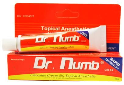 Результативный Dr.Numb (yellow), Крем - анестетик, 10g заказать в интернет магазине