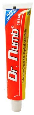 Быстродействующий Dr.Numb (yellow), Крем - анестетик, 30g с доставкой